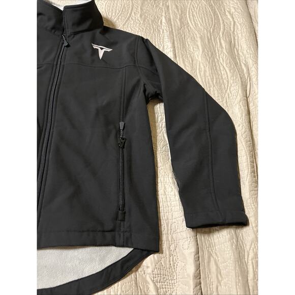 Tesla Megafactory fleece Lined Black Jacket Small Unisex Mega Factory - Picture 4 of 13